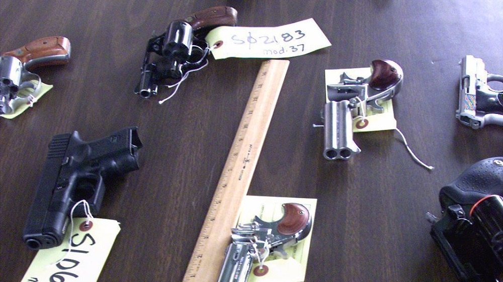 The Los Angeles City Council is considering repealing the ban on "ultra-compact" guns. (Photo: L.A. Times)
