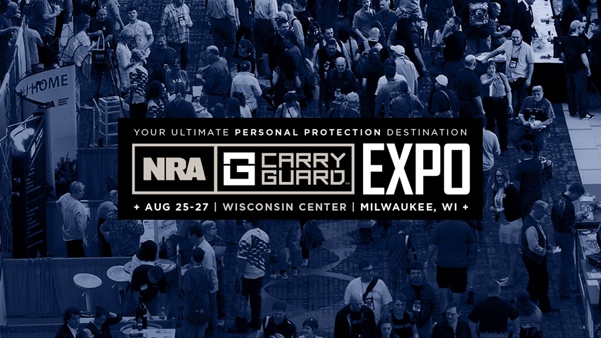 The NRA Carry Guard Expo begins Friday, Aug. 25.