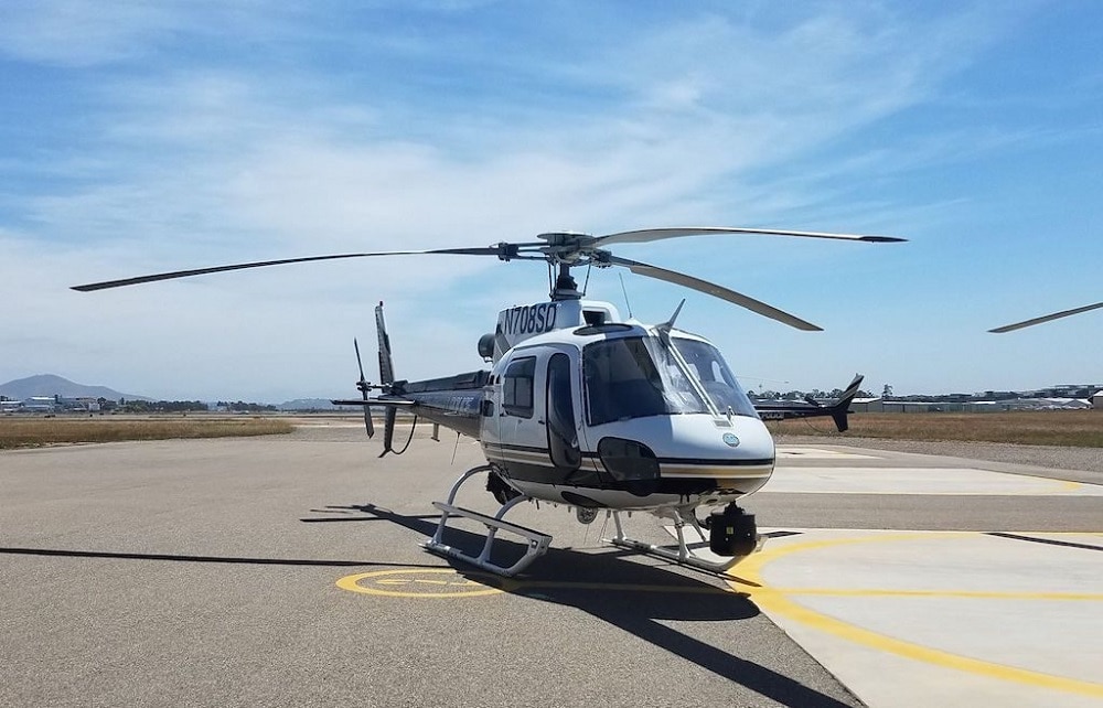 San Diego Police Department Airbus Helicopter AS350. (Photo: SDPD)