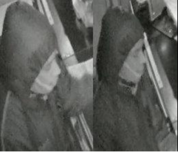 Surveillance footage captured these images of one of the suspects who stole 35 guns from a Daytona Beach pawn shop during Hurricane Irma (Photo: Bureau of Alcohol, Tobacco, Firearms and Explosives)