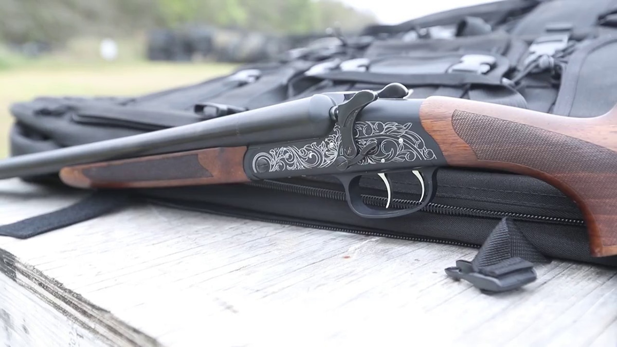 The Road Agent Shotgun offers double the triggers to allow both barrels to fire at once. (Photo: American Tactical via YouTube)