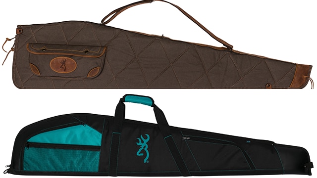 Browning launched new flexible, soft gun cases for both long guns and pistols. (Photo: Browning)