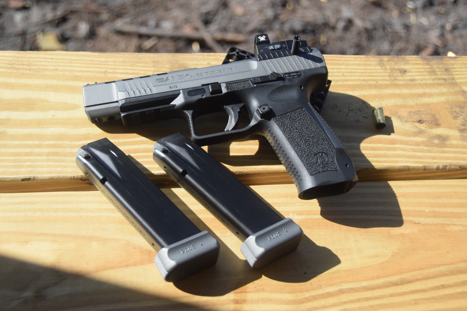 The TP9SFx will now ship with a Vortex optic allowing competition shooters an affordable race gun out of the box. (Photo: Nicholas C via The Firearm Blog)