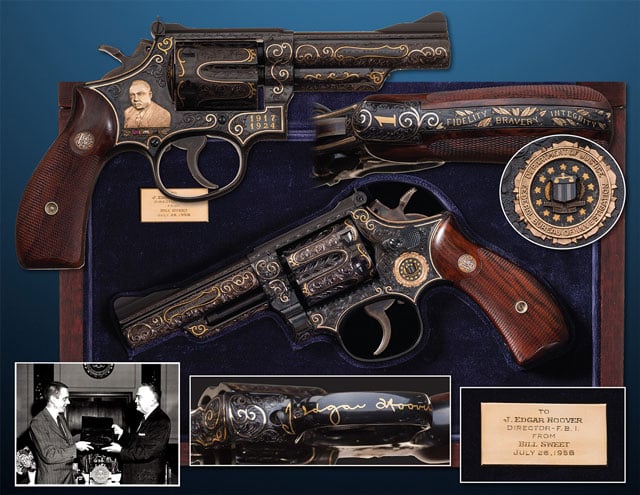 J. Edgar Hoover revolver