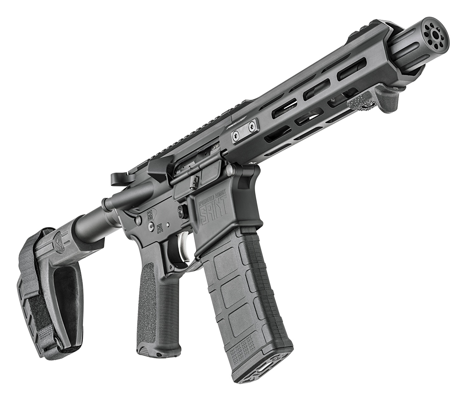 The Saint AR pistol chambered in 5.56mm. (Photo: Springfield Armory)