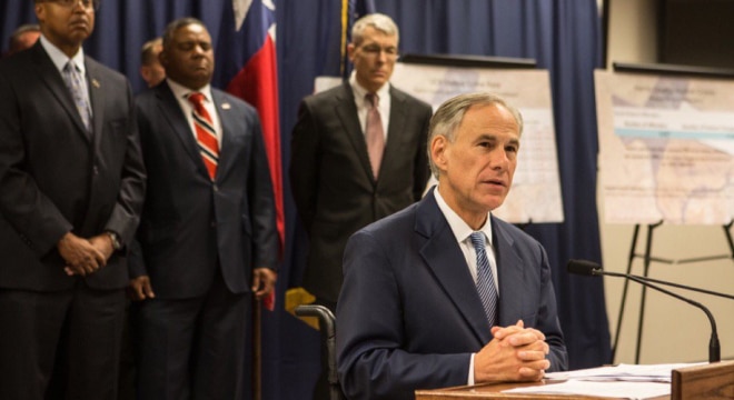 During the all-day hearing, Gov. Abbott made it clear on social media he didn't endorse so-called red flag legislation, and would not sign a bill if he thought it limited gun rights (Photo: Abbott's office)