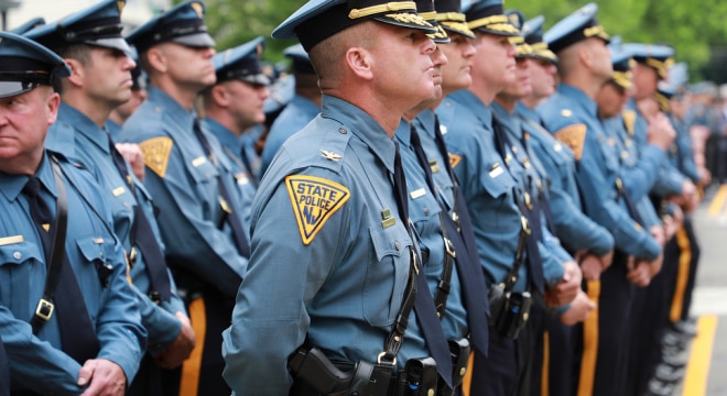 The bill clarifies existing law on when an officer can possess and carry a "large capacity magazine" capable of holding more than 10 rounds. (Photo: New Jersey State Police)
