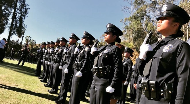 The Los Angeles Police Department has the largest reserve officer unit in the state. (Photo: LAPD)