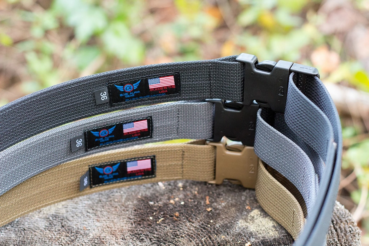 Blue Alpha Gear brings EDC, range belts to the masses - Guns.com