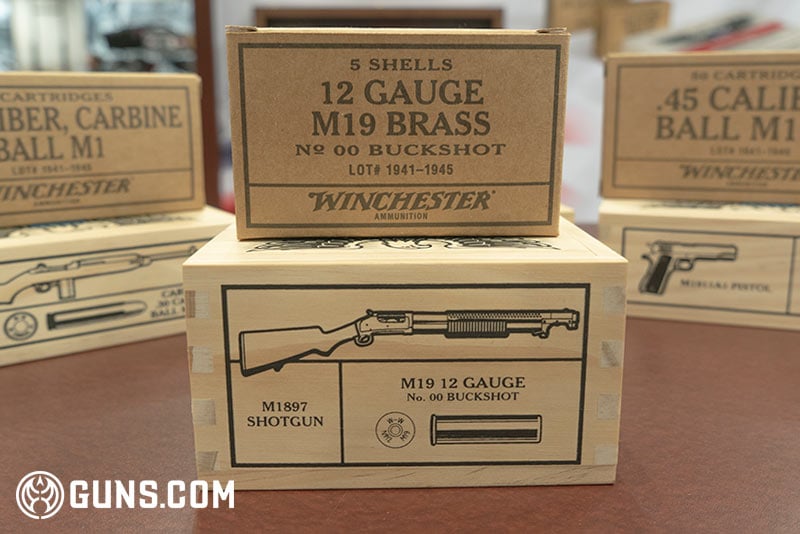 Winchester WWII Victory Series 12 gauge M19 brass Ammunition