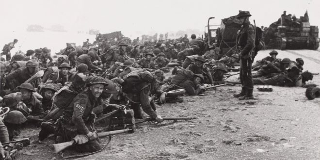 British troops D Day Enfields