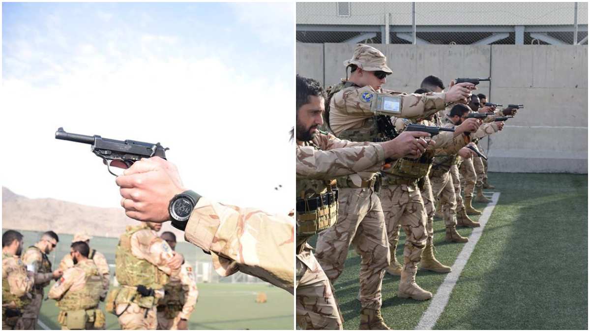The Portuguese military adopted Walther P38 as the M961 in the 1960s to replace the Luger P08, and it is still in use with that country today. (Photos: Portuguese Army)