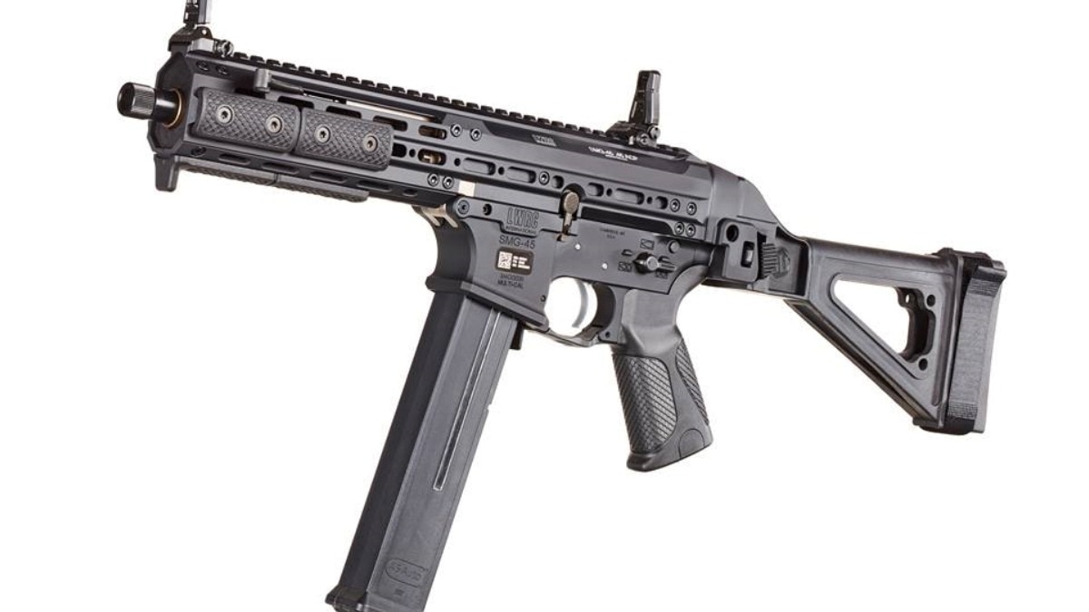 LWRCI Delivers New SMG-45 Braced Pistol to Market