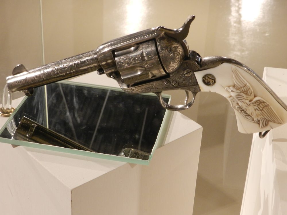 George S Patton's Colt revolver handgun