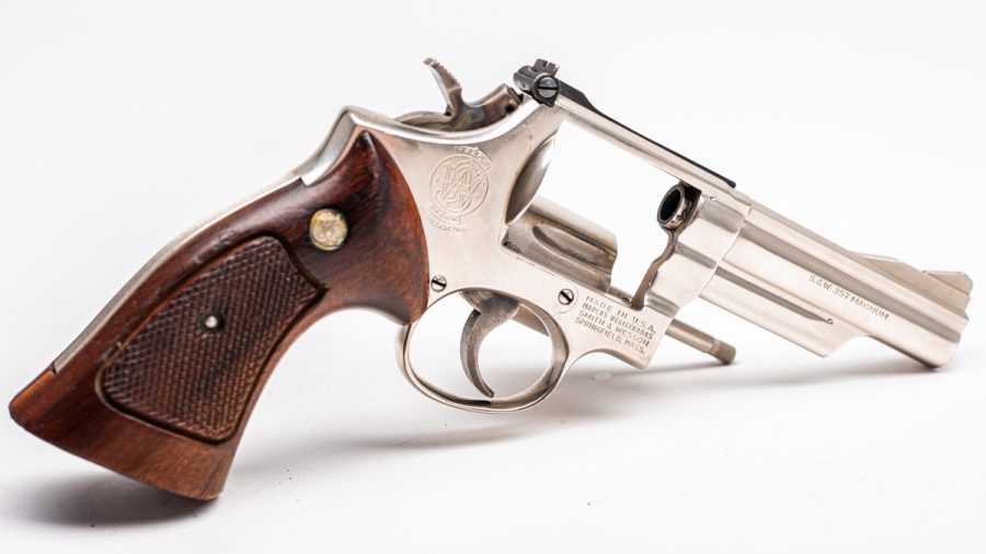 Who doesn't like nickel when it comes to vintage wheel guns? (Photo: Richard Taylor/Guns.com)