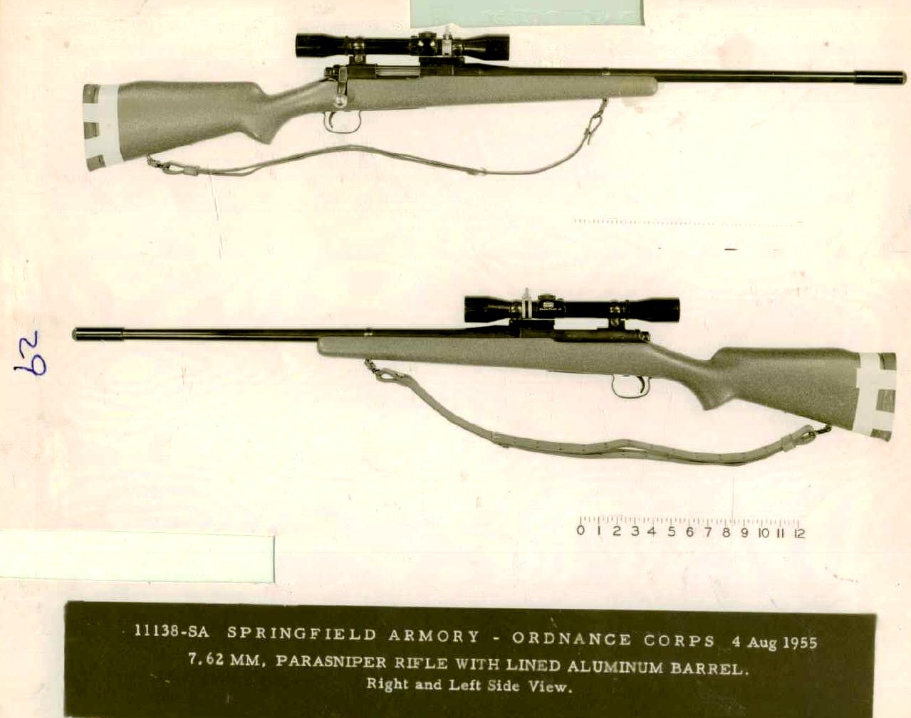 Armalite Stoner AR-1 7.62mm Parasniper Rifle