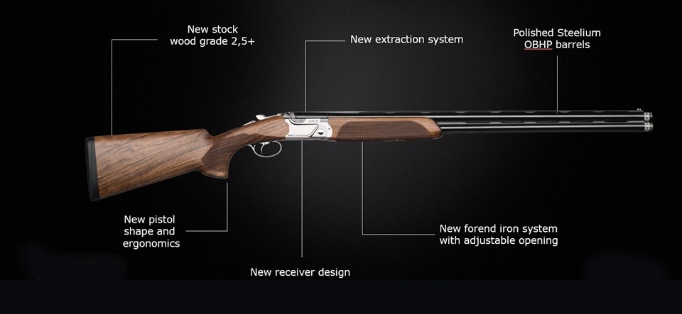 The new Beretta 694 is a feature-rich clays gun and is new to the market. (Photo: Beretta)