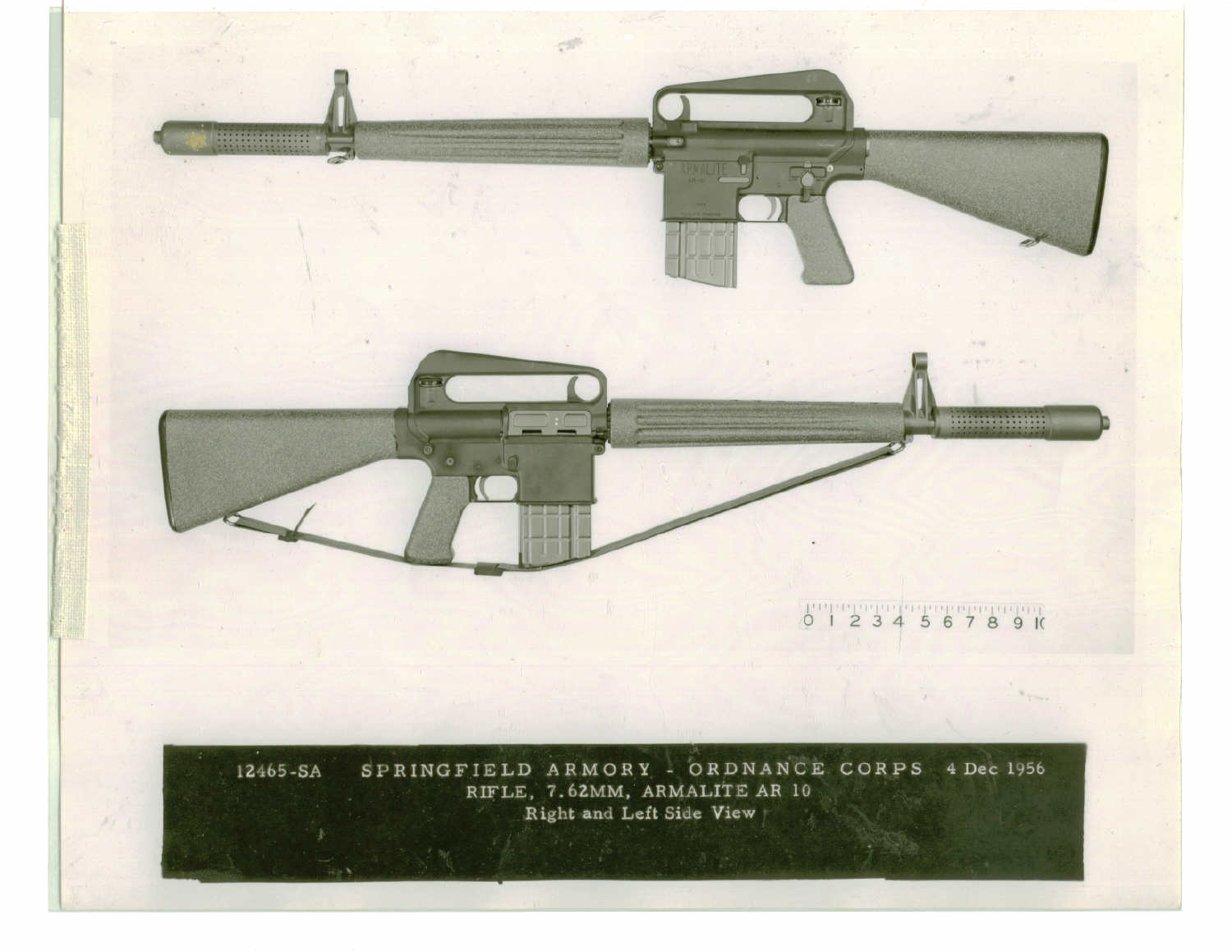 Rifle, 7.62mm Armalite AR-10 1956 SPAR 12465-SA.A.1