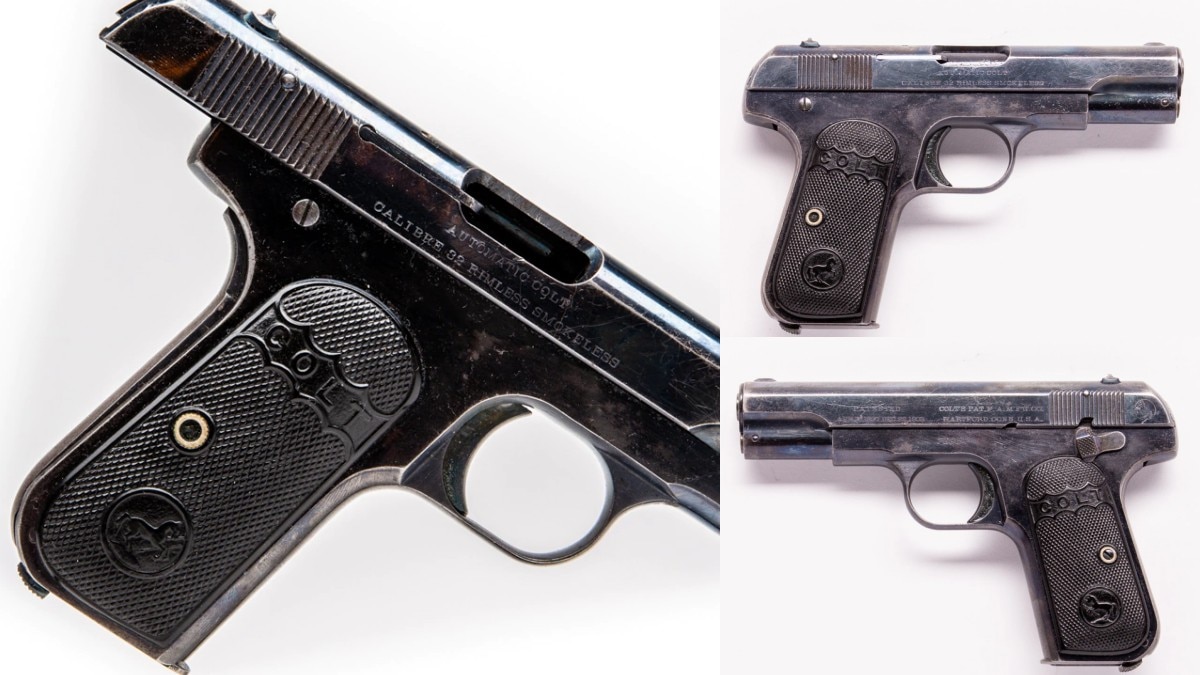 1908 produced Model 1903 Colt Pocket Hammerless 32