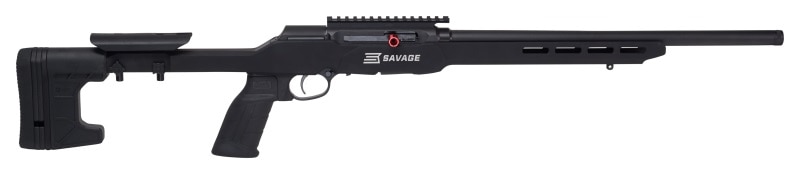 The A22 Precision has a user-adjustable AccuTrigger and Pic rail. (Photo: Savage)
