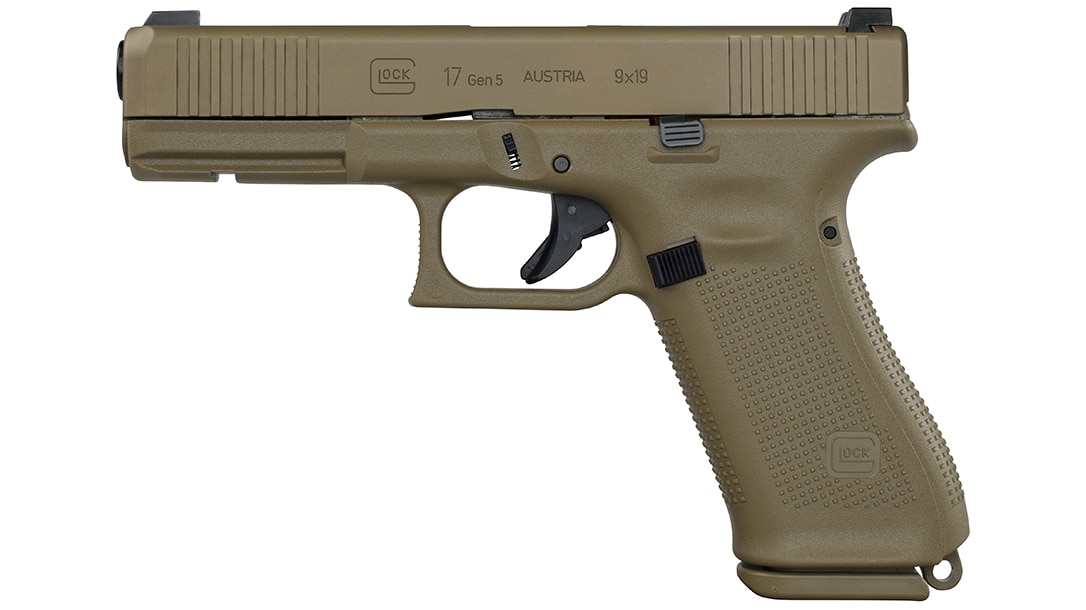 Sadly, Glock says there are no plans to release the coyote variation of the G17 Gen5 selected by the Portuguese Army to the commercial market at this time.