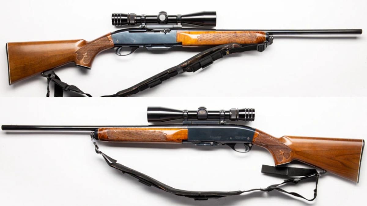 This Remington 742 Woodmaster, chambered in .30-06, https://www.guns.com/firearms/rifles/semi-auto/742-woodsmaster includes a previously installed Redfield 3-9X40 tracker Scope and is looking for a new home.