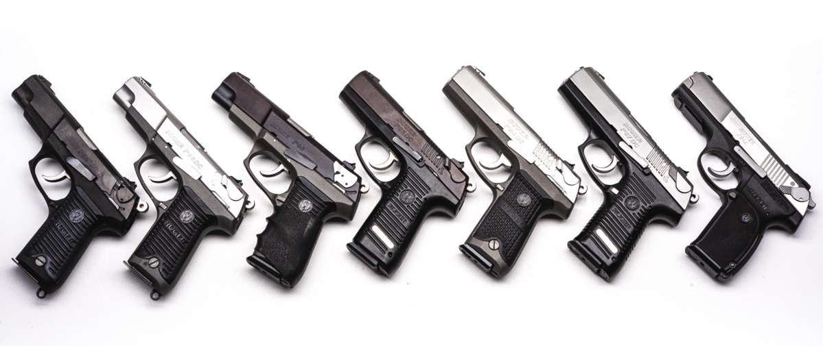 Ruger's https://www.guns.com/search?keyword=Ruger%20p P-series pistols were extremely popular and common throughout the 1980s and 1990s. (Photo: Richard Taylor/Guns.com)