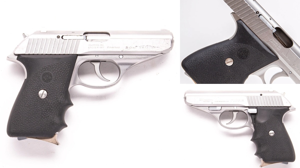 This 1992-date coded West German proofed and marked Sig P230 is the company's .380ACP chambered answer to the Walther PPK