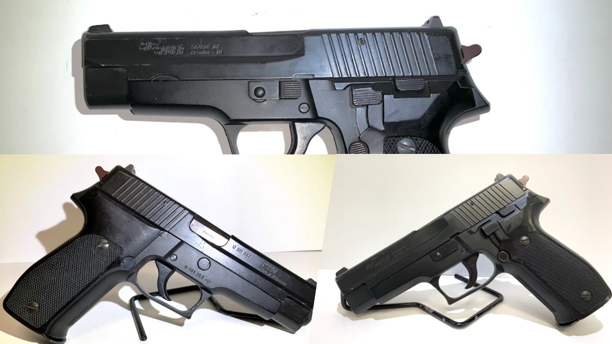 This early West German 9mm Sig Sauer P226 in our Outlet has Virginia import marks