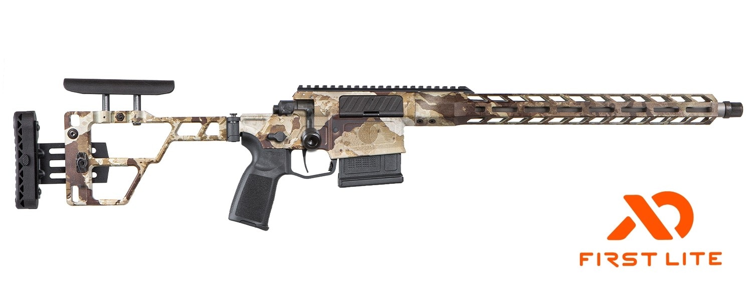 The rifle also comes in First Lite camo (Photo: Sig Sauer)