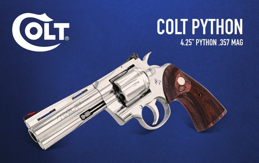 Colt Python 2020 4inch sheet