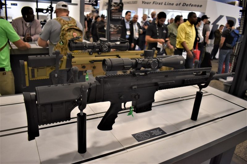 Available this year on the commercial market, the FN SCAR 20S in 6.5CM will be offered in both FDE and black.