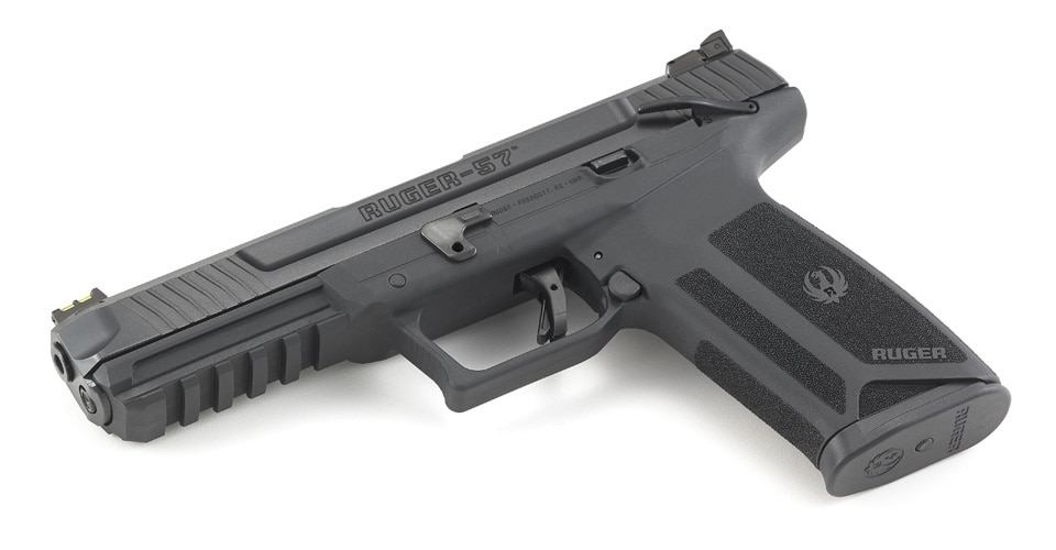 Billed at being roughly half the price of a FN Five-SeveN, the new Ruger 57 uses 20-round steel magazines that flush-fit in the grip. (Photo: Ruger)