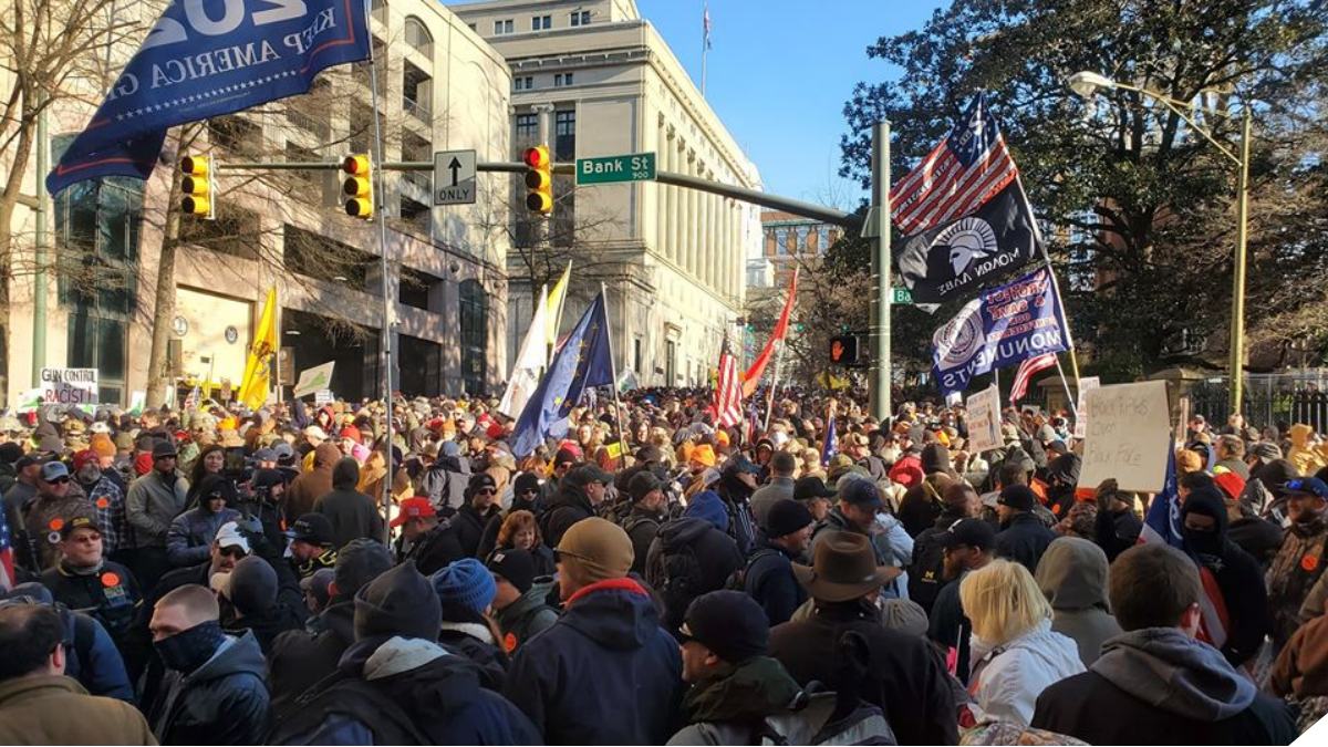 More than 22,000 Attend Peaceful 2A Rally in Richmond Virginia c