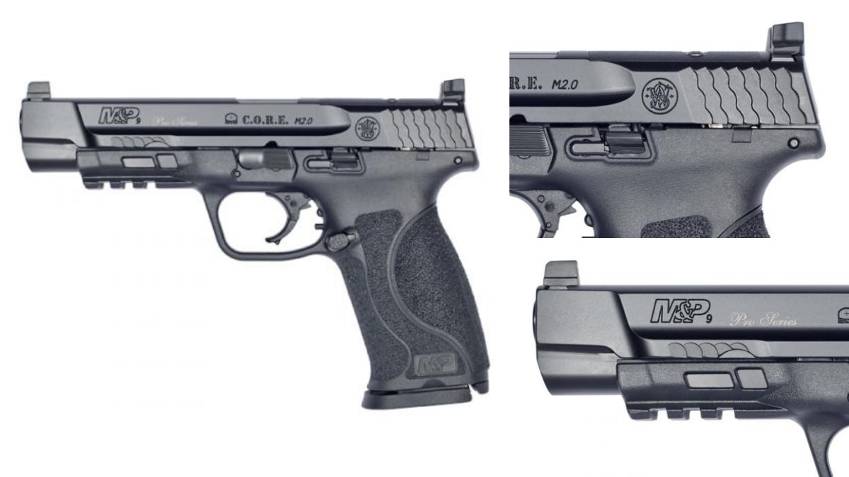In the C.O.R.E. Pro models, which are optics-ready but also carry 3-dot white co-witness sights, the pistol includes mounting plates for the most popular reflex sights. Available in .40 or 9mm and in 4.25- and 5-inch variants, MSRP begins at $700.
