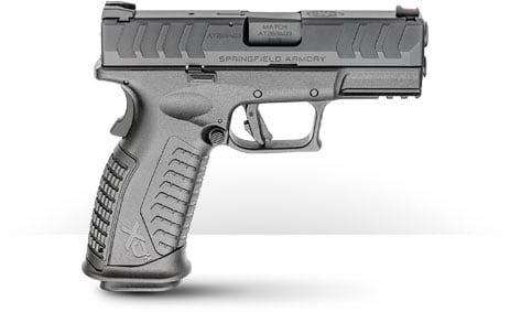 The XD-M Elite 3.8 has a top half that includes a shortened 3.8- hammer-forged barrel and matching compact, aimed at being a more carry-ready pistol. The overall length is 6.75-inches while weight is 28-ounces. MSRP is $559.