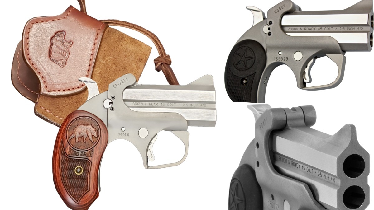 Bond Arms Grows Rough Series of Double-Barrel Handguns