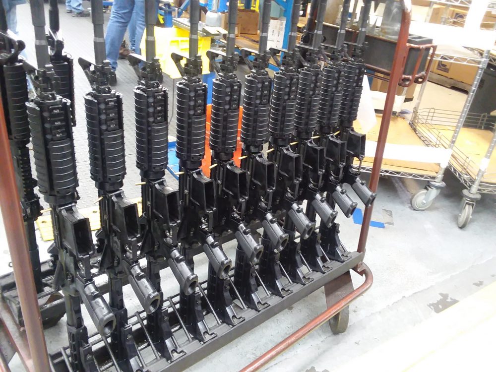 FN M4s on factory floor