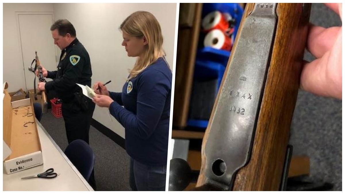 The Mauser went missing from the bed of its owner's truck almost five decades ago. (Photos: Madison Police Department)