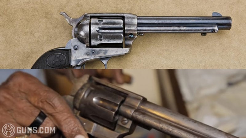 Richard Overton’s first generation Colt Single Action in .32-20.