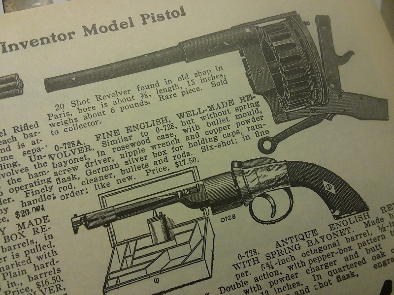 Rare 9-Pound, 20-Shot 'Trench Revolver' Surfaces a (2)
