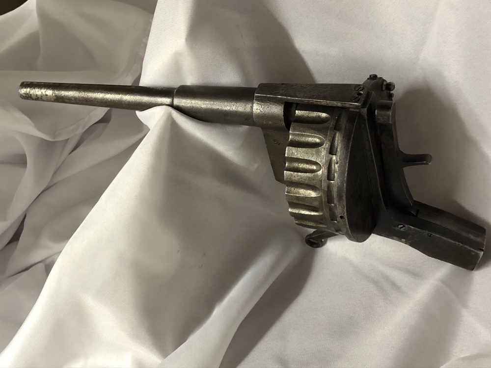 Rare 9-Pound, 20-Shot 'Trench Revolver' Surfaces