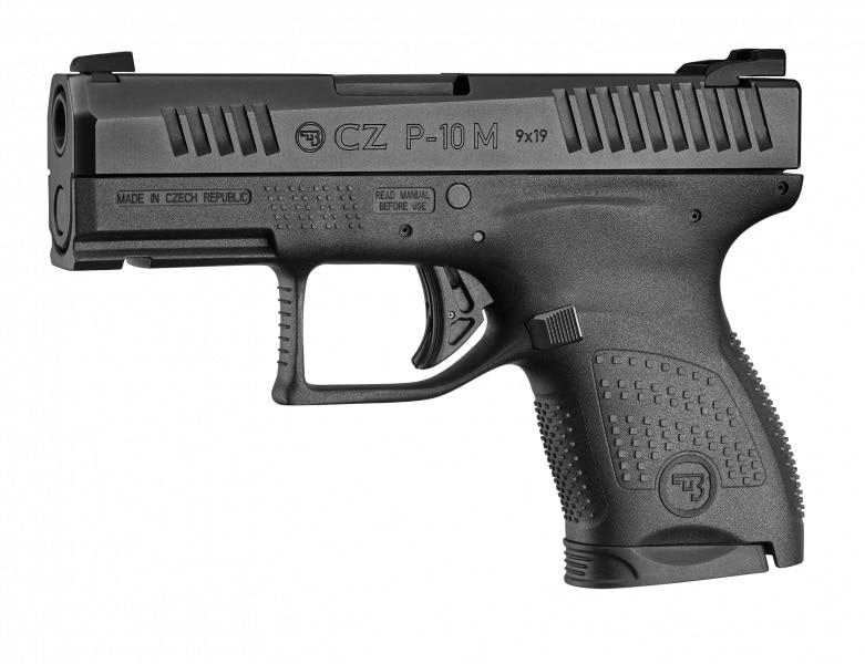 A catalog image of CZ P-10M pistol