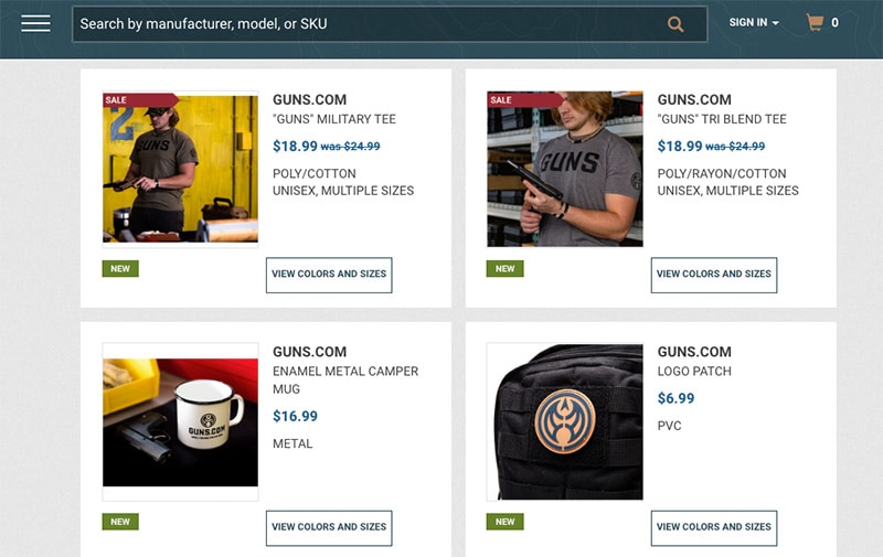 Guns.com Merchandise