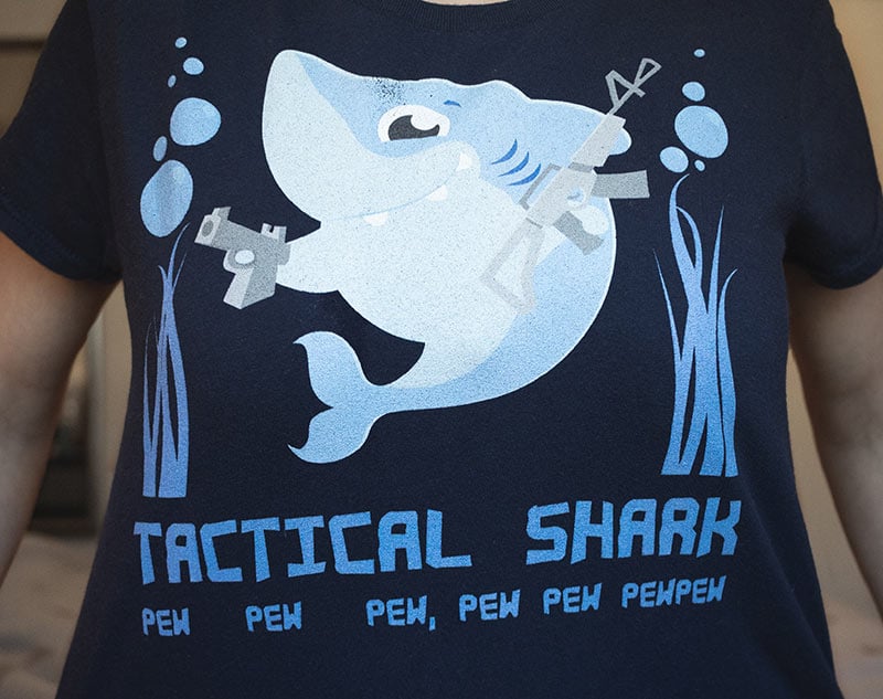 Tactical Shark Shirt