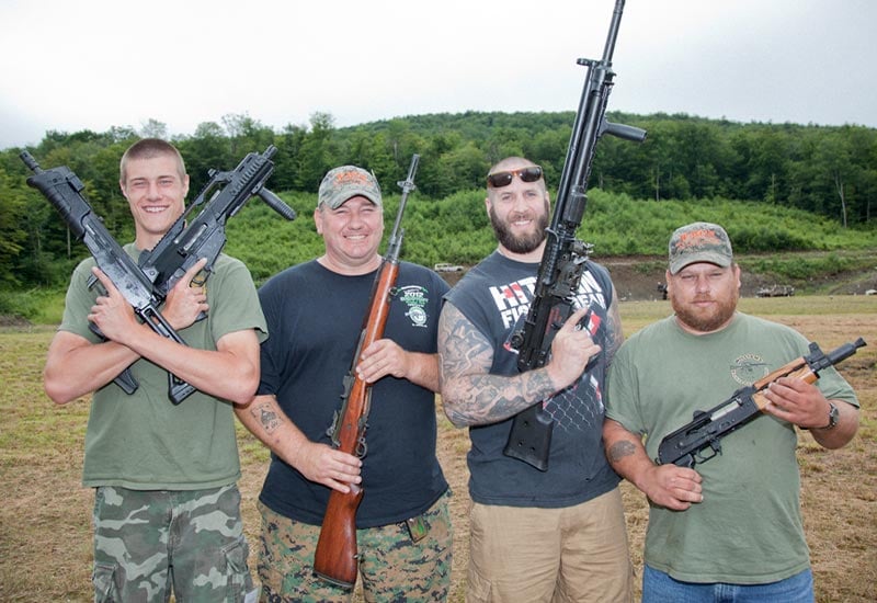 Proud American Gun Owners and their Firearms