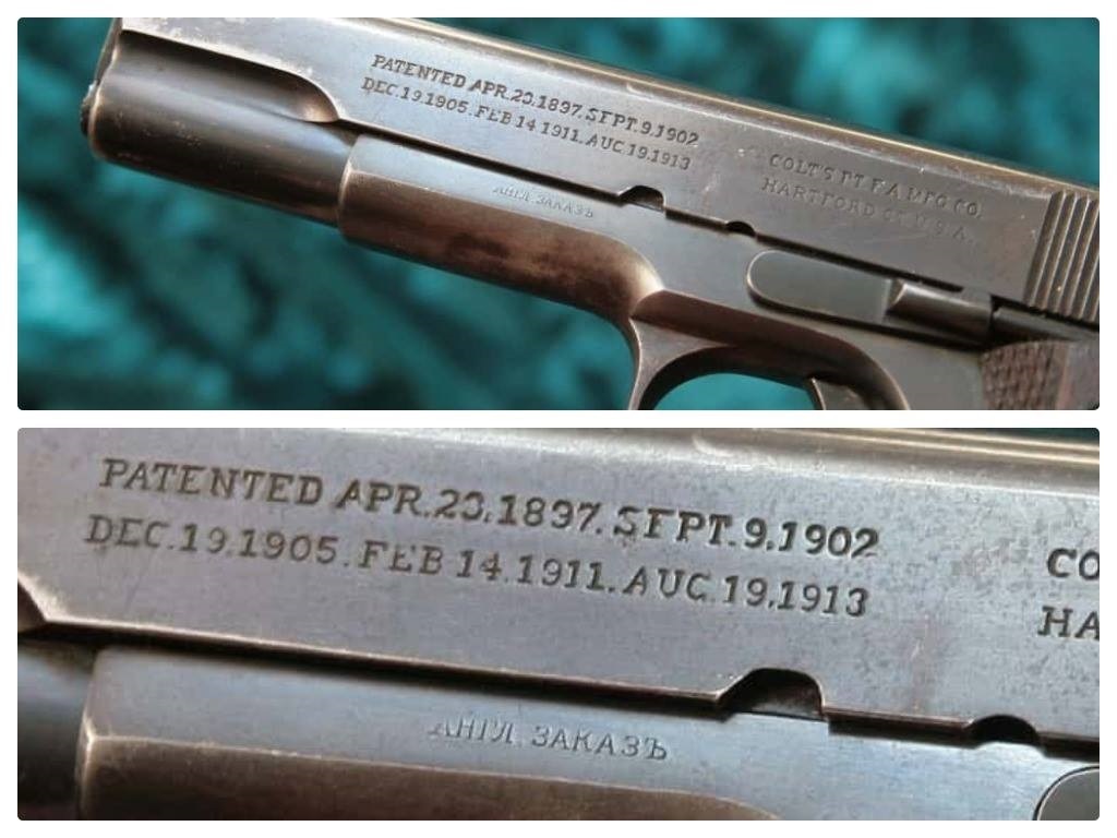 Tsarist Russian M1911s in Kalashnikov collection a
