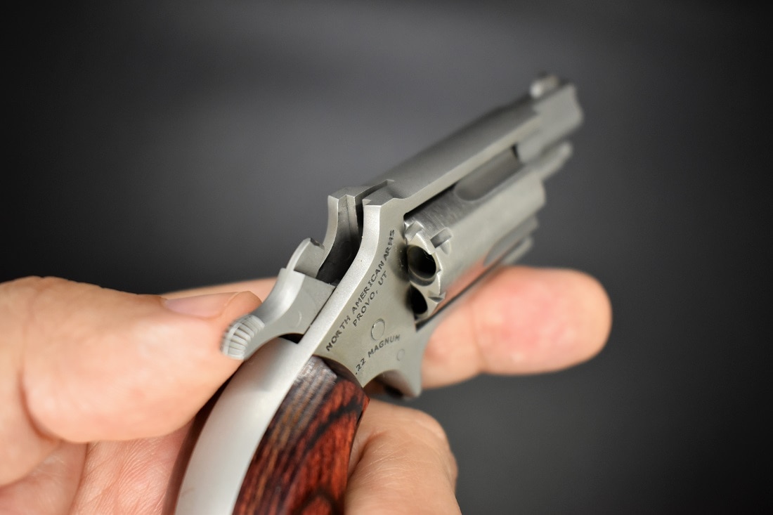 NAA Mini Revolver cylinder notches