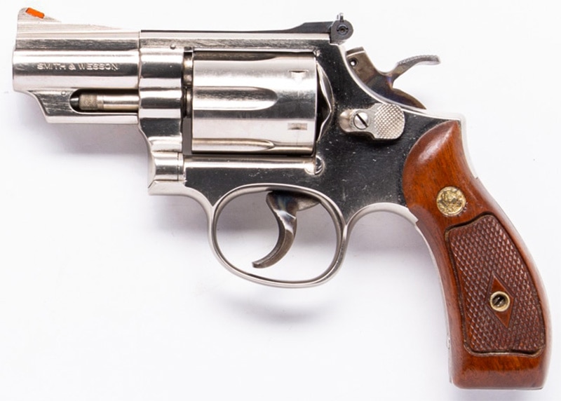 The Smith & Wesson 19-4 revolver chambered in .357 Magnum/.38 Special