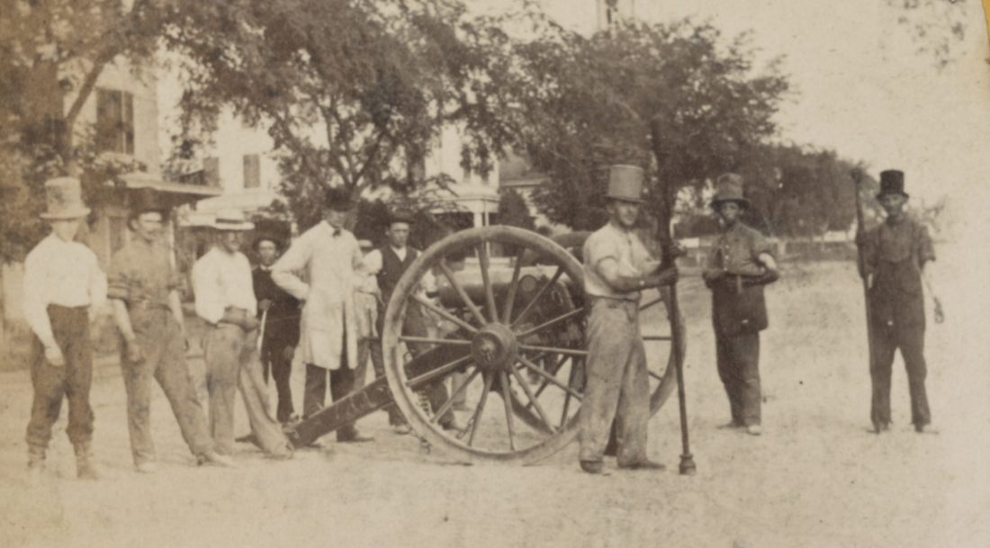 Southern artillery militia, Charleston 1860 LOC